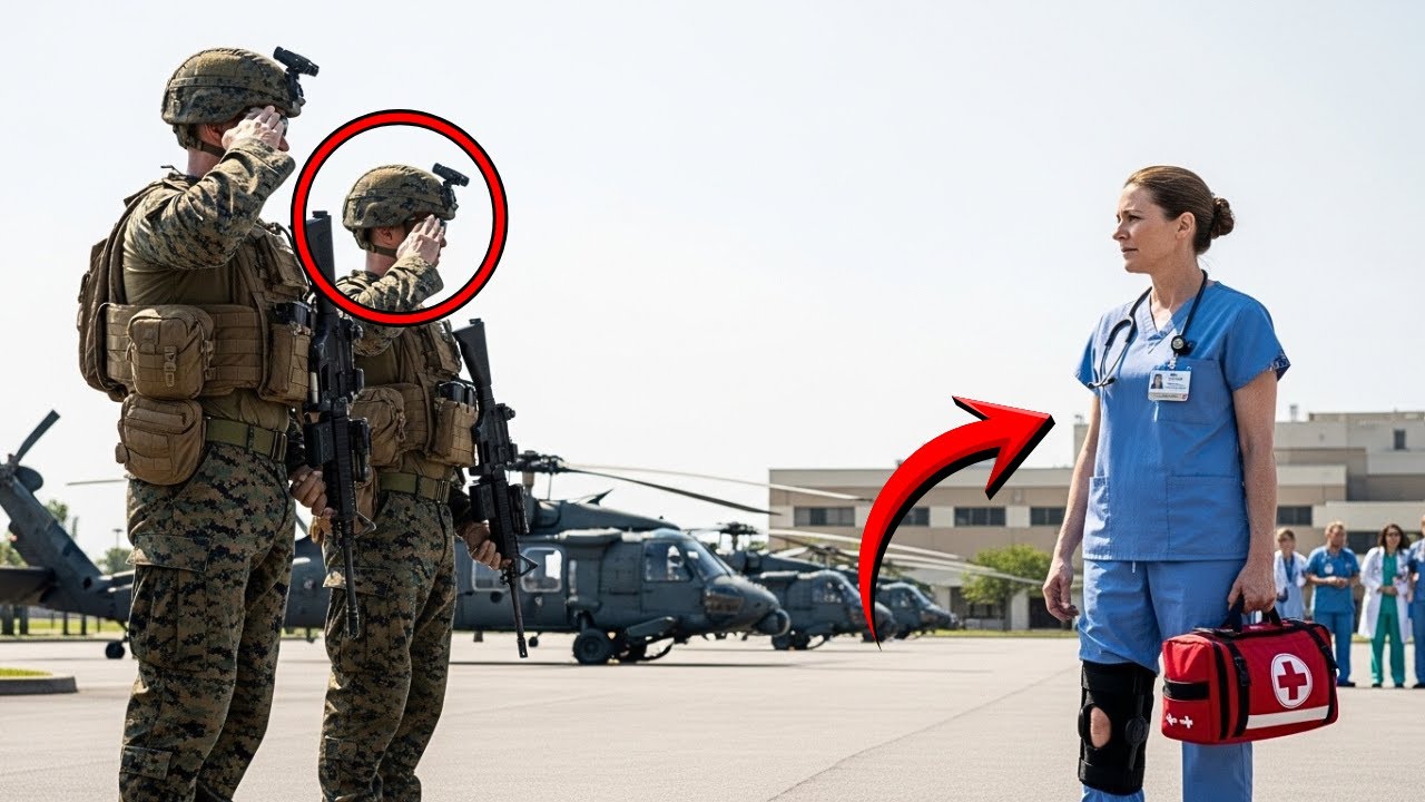 They Told The Limping Nurse To Stay Back—Until 4 Marine Helicopters Landed Demanding 