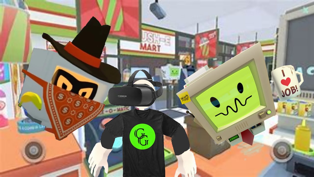 I Got ROBBED in my CONVENIENCE STORE! (Ep 1) [Job Simulator VR Gameplay]