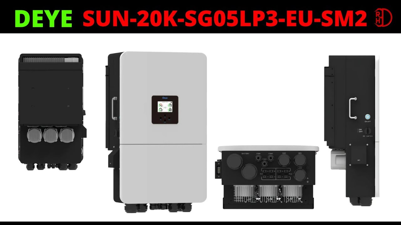 #090 FVE72kWp  DEYE SUN 20K SG05LP3 EU SM2 nový Hybridní Invertor 20kW dorazil ke mě domů #rh3d