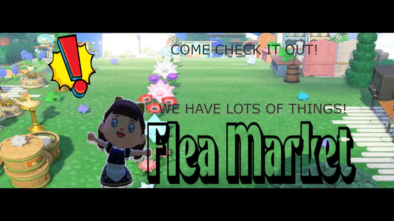 STARHAVEN FLEA MARKET//SPEED BUILD//ANIMAL CROSSING