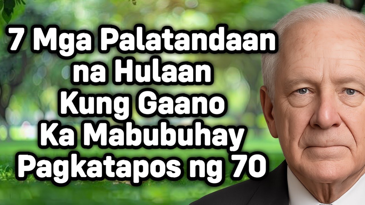 7 Mga Palatandaan na Hulaan Kung Gaano Ka Mabubuhay Pagkatapos ng 70