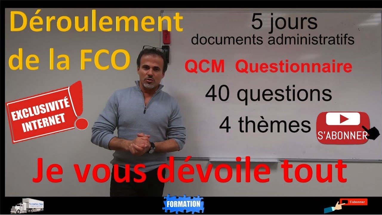 fco formation continue obligatoire