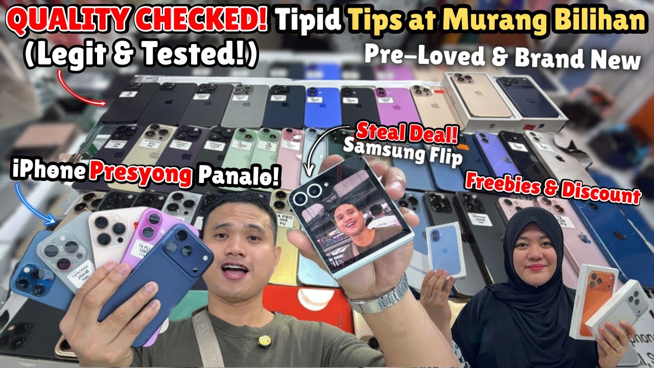 iPHONE Tipid! Murang Options for Budget Buyers, Quality Second Hand Deals Today!