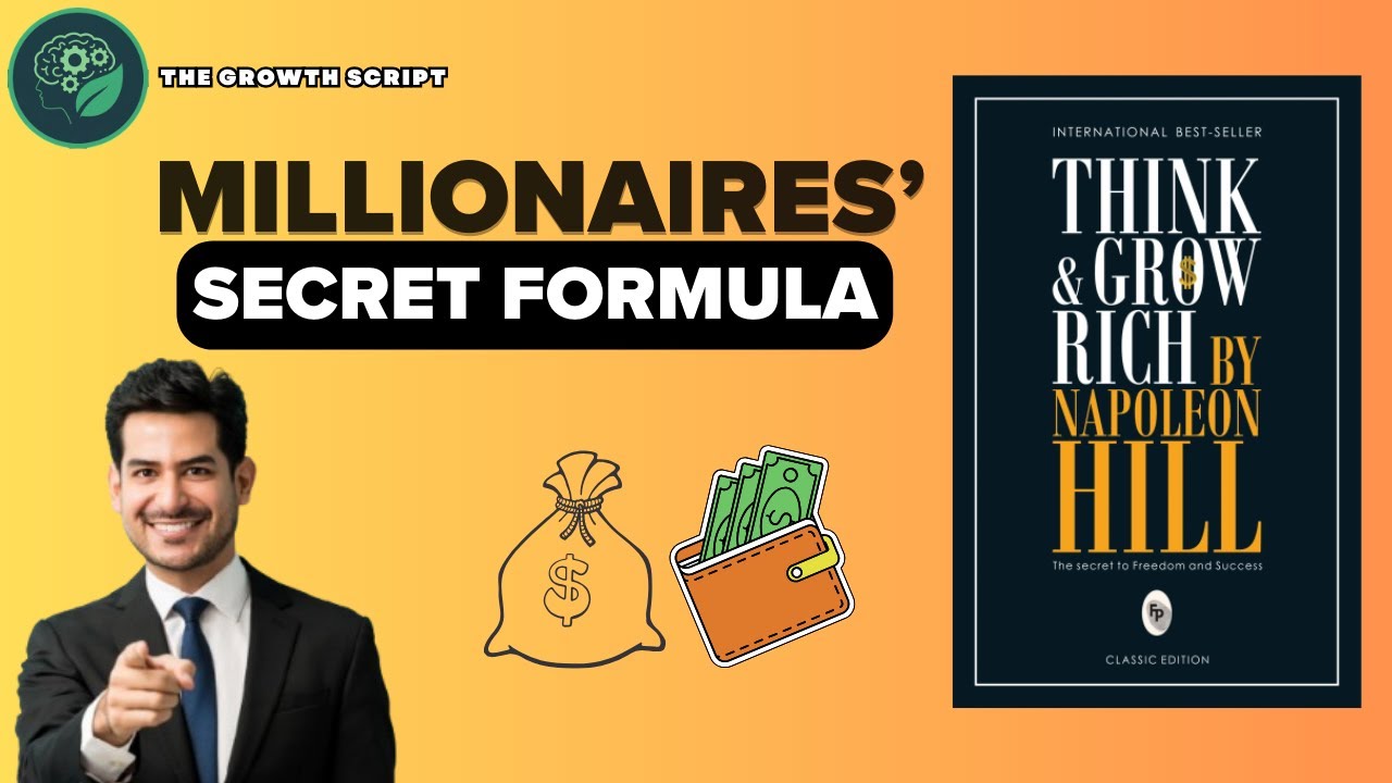 Millionaires’ Secret Formula | Think and Grow Rich Summary