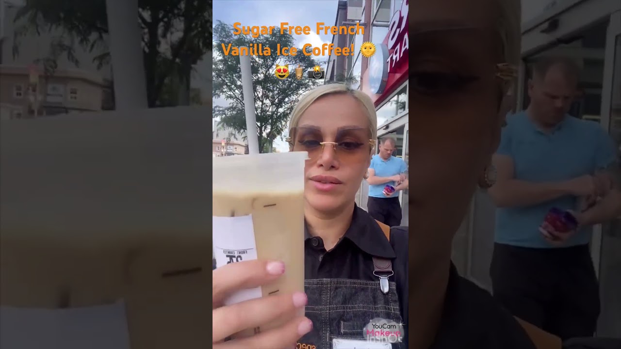 Mcdonalds ice coffee/Toronto summer days/French vanilla Sugar Free ice coffee lover/Daily Vlog