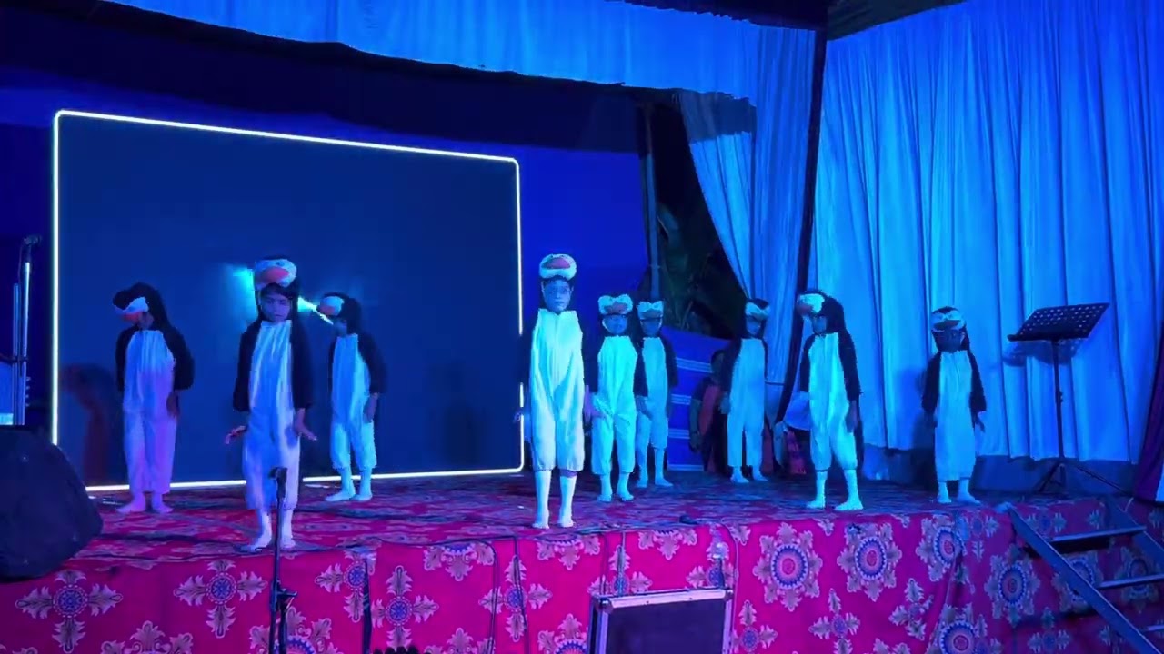 Performance From Annual Day Penguin Dance Ukg kids performance #youtube #performance #kidsvideo 