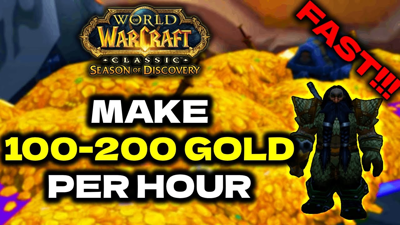 How to make Money in SOD Fast | Season of Discovery | WOW