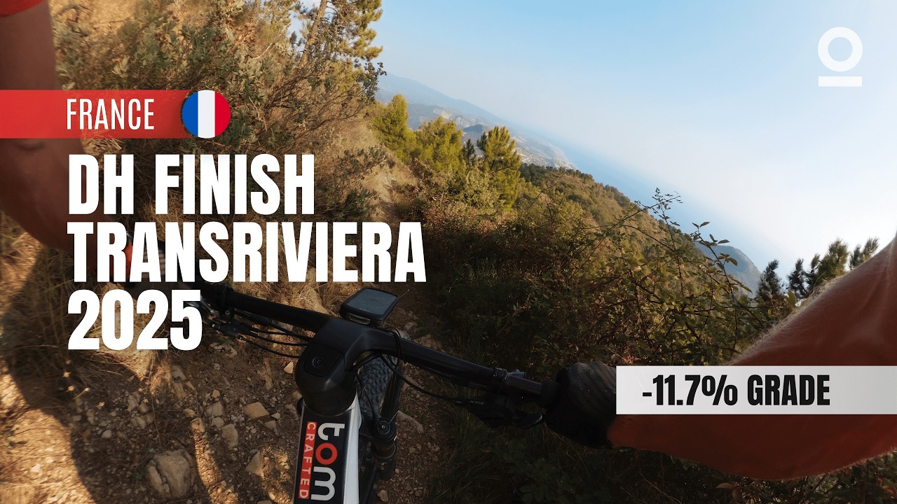 DH Finish Transriviera 2025 | Strava Segments | France MTB
