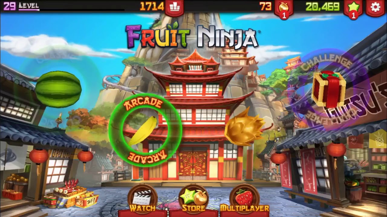 FRUIT NINJA gameplay Super battle Compilation iOS / Android
