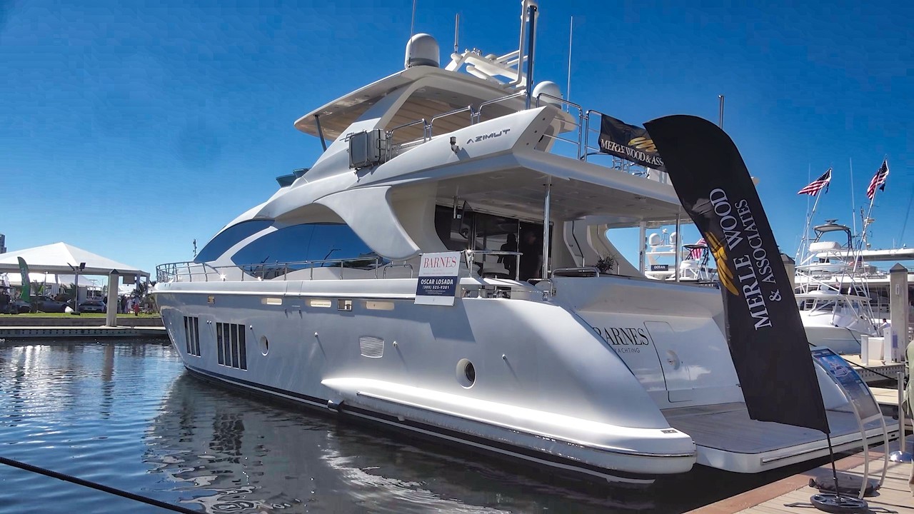 INSANE YACHTS & SPEED BOATS at Fort Lauderdale Boat Show – Luxury Interiors on Another Level!