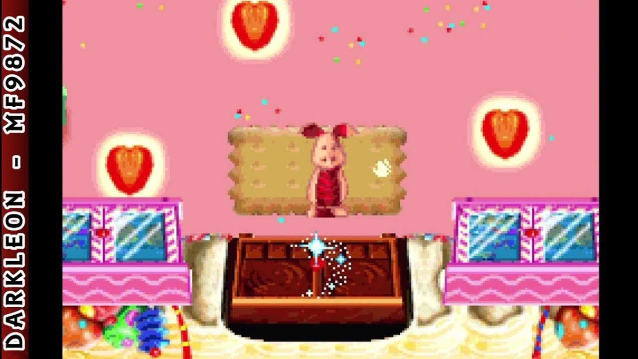 Game Boy Advance - Disney Presents Piglet's Big Game © 2003 Disney Interactive - Gameplay