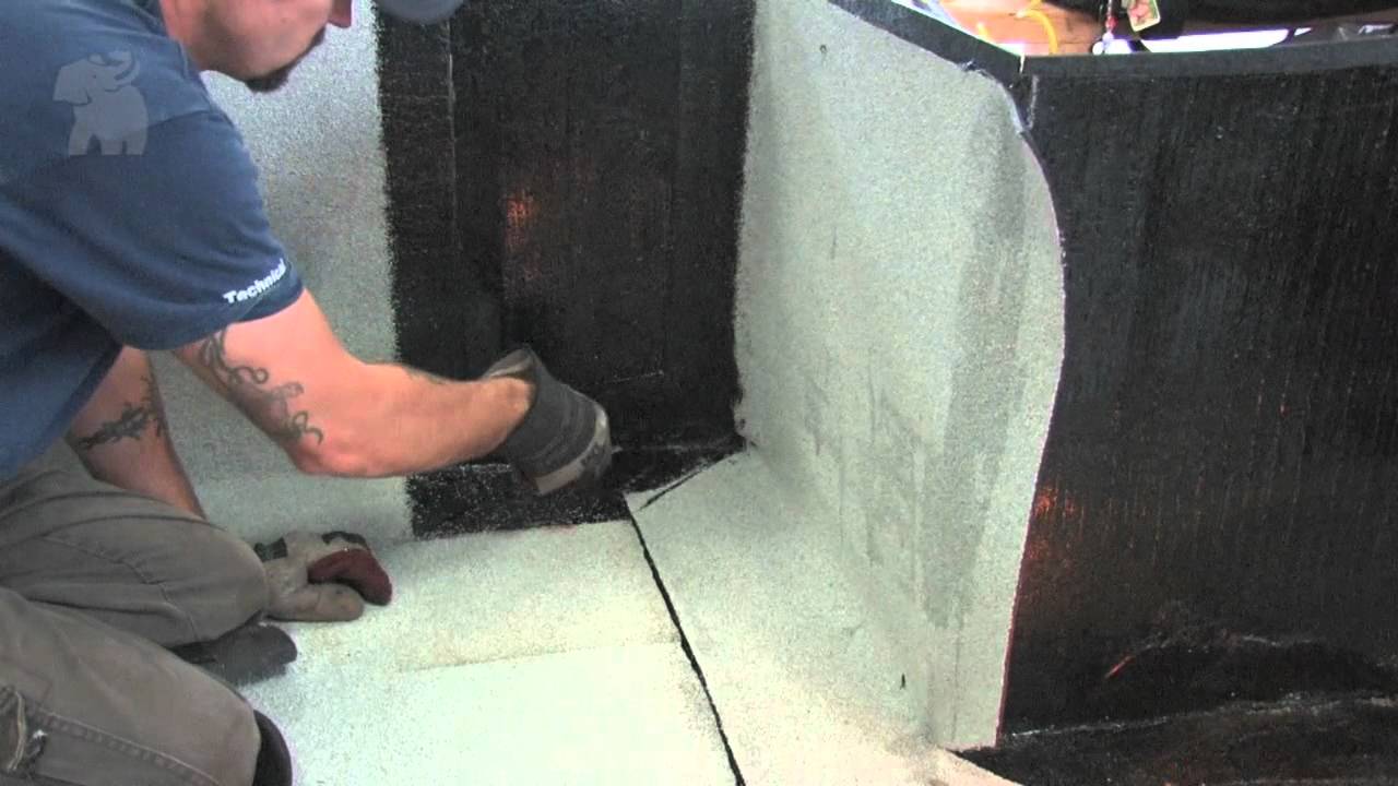 Soprema Heat-Applied Granulated Cap Flashing Installation Procedure