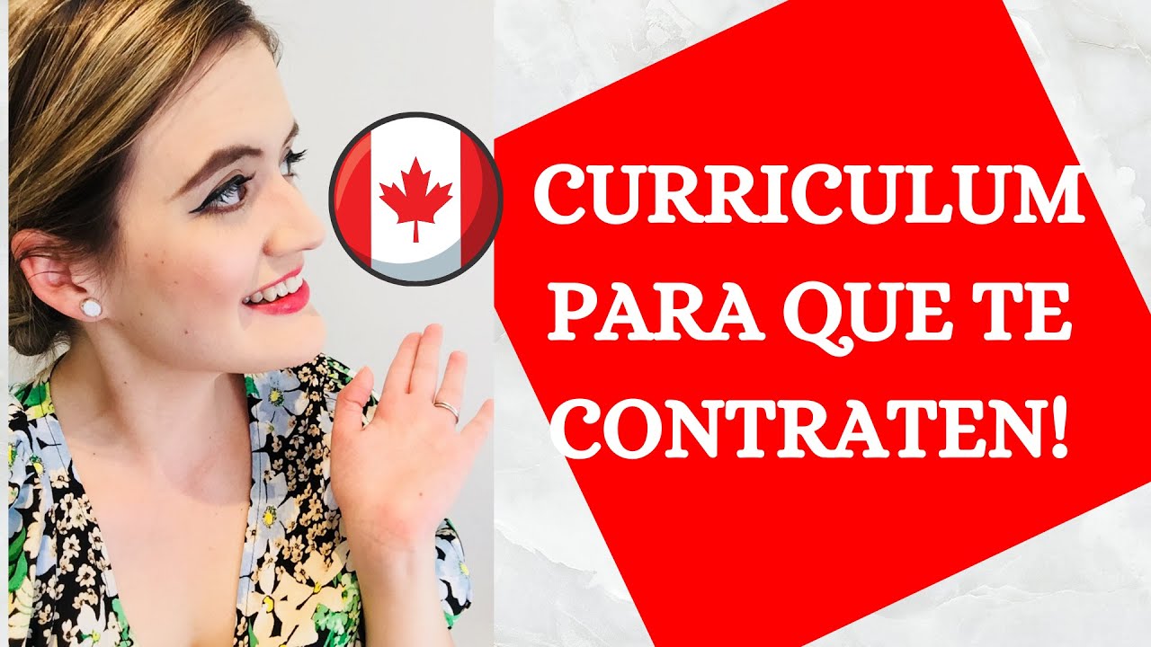 COMO CREAR  #hoja de vida curriculum en #CANADA - pasos 2020 CV tips!