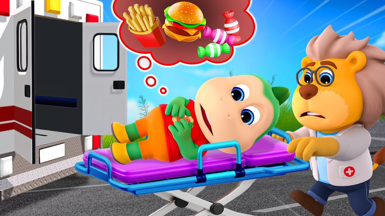 🤤Comida Saludable vs Comida Chatarra🍎🍔Buenos Hábitos🔥Cuentos para Niños de Fire Spike en Español