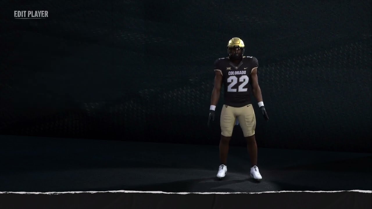 Colorado Buffaloes Player Ratings & Added NIL Player Likeness v2.0 - College Football 25