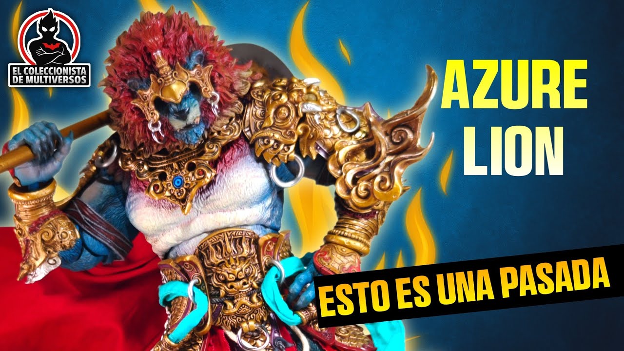 🦁 BESTIAL! AZURE LION Fury Toys review en Español #aliexpress 