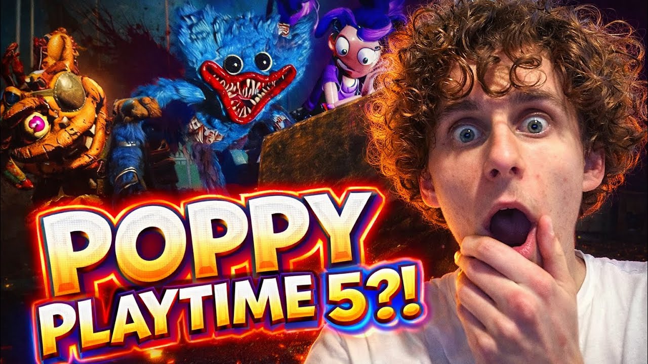 REACTING TO THE FINAL POPPY PLAYTIME TRAILER...