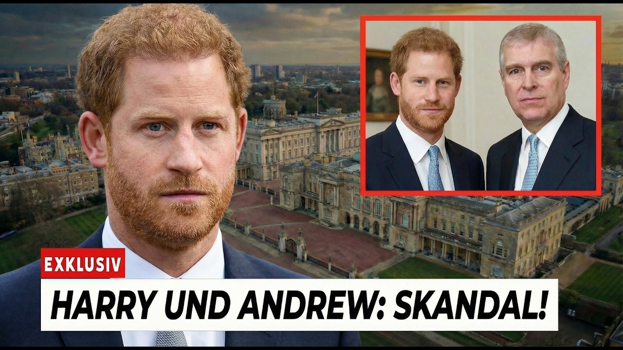 Prinz Harry frustriert – So steht er zum Andrew-Skandal