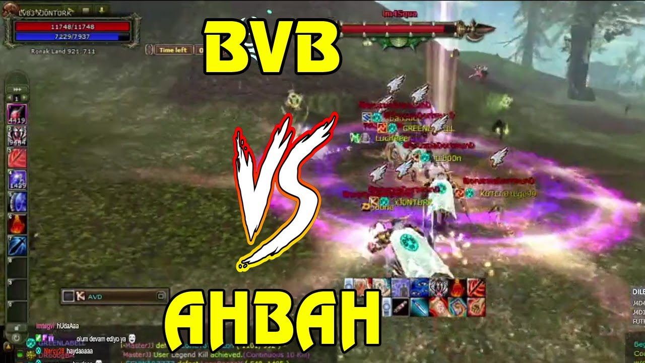 Knight Online VS | BVB VS AHBAH | CZ | PK