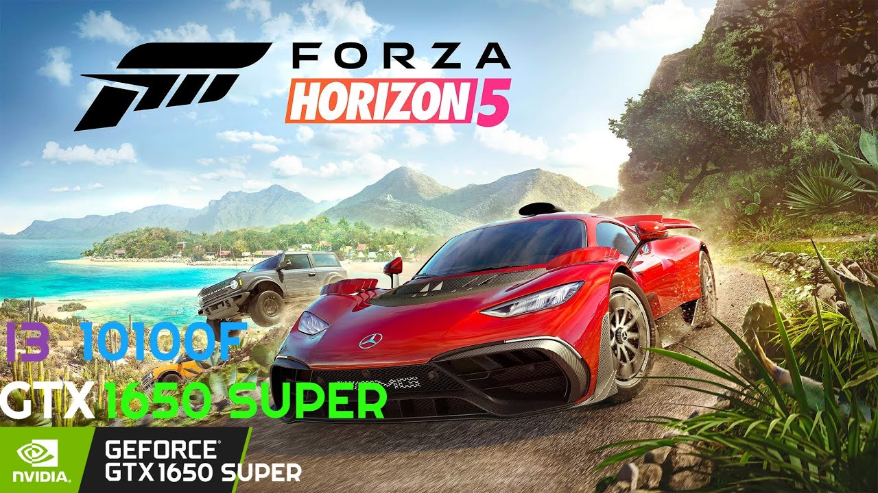 FORZA HORIZON 5 - i310100F - GTX 1650 SUPER