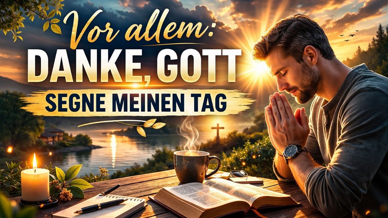 Vor allem: Danke – ein Morgengebet, das deinen Tag für Gottes Gnade öffnet