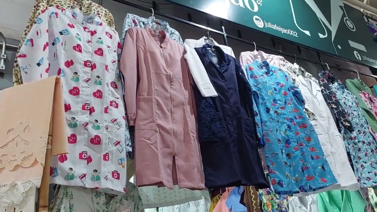 Tour Mercado Central de Fortaleza P2 Roupas Jalecos  Artesanato e mais...