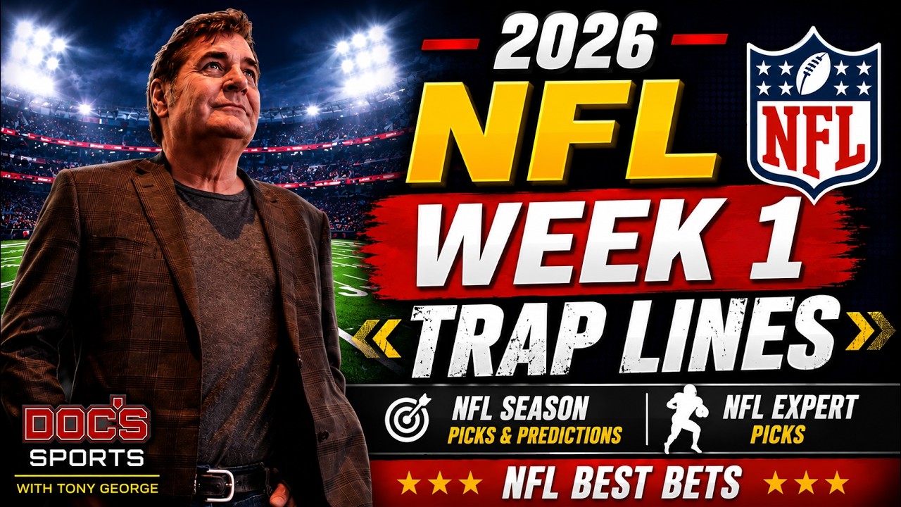 2026 NFL Week 1 Trap LInes / Tony George /  NFL Season Picks and Predictions / NFL Expert Picks