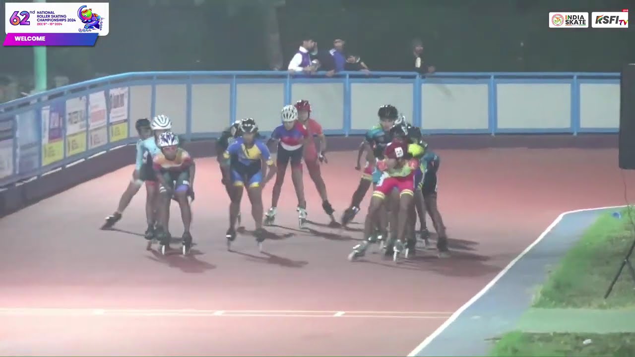 DAY 7  MORNING SESSION - SPEED SKATING - 62ND NATIONAL ROLLER SKATING CHAMPIONSHIP 2024  - MYSURU
