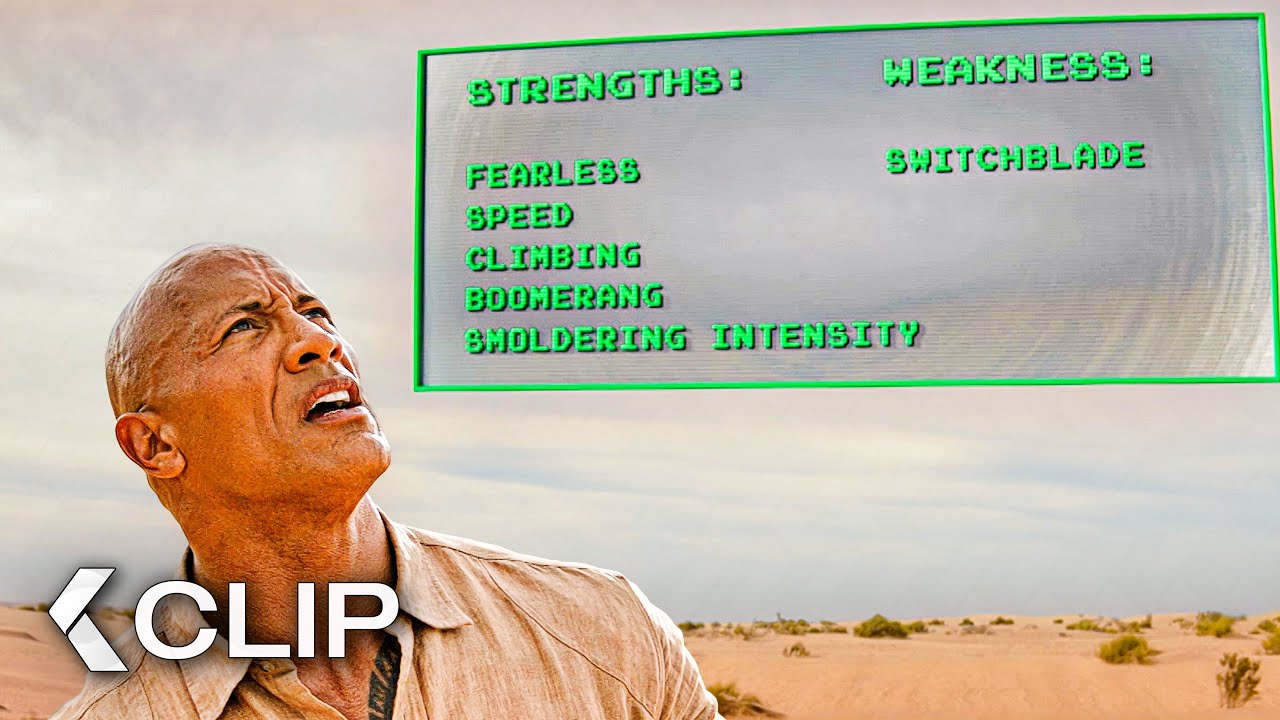They Got NEW Strengths & Weaknesses - JUMANJI: The Next Level Clip (2019) The Rock, Kevin Hart