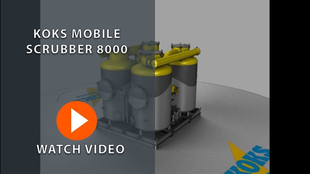 Mobile Scrubber 8000 KOKS 3D Animation  | KOKS Group