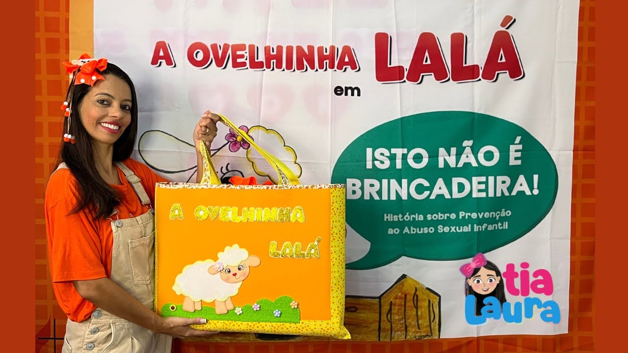 História sobre prevenção ao abuso sexual infantil- A ovelhinha Lalá em Isto não é brincadeira