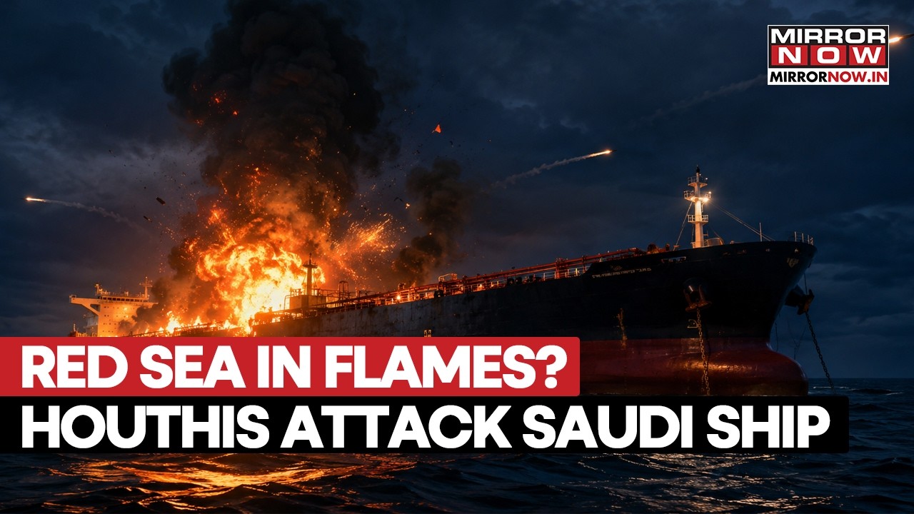 Houthis 'Rain Missiles' On Saudi Vessel In Red Sea: Ship Suffers Damage As Naval Crisis Explodes