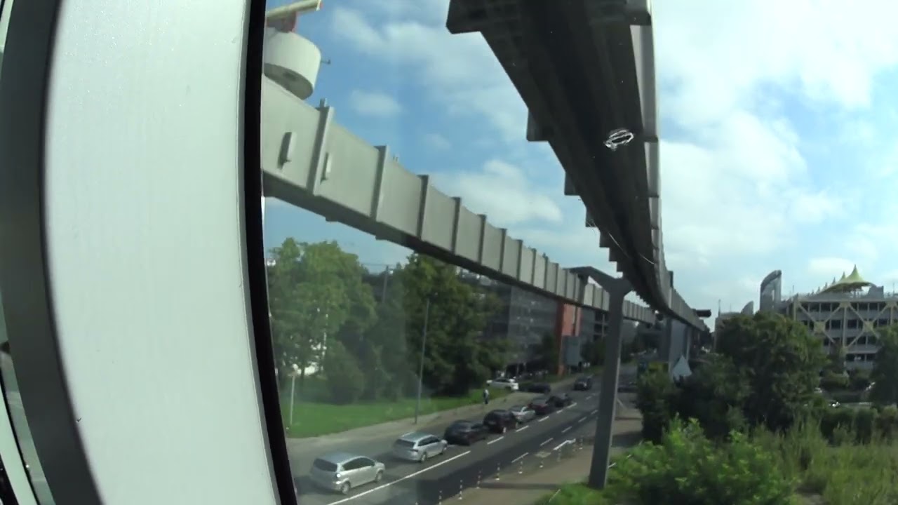 2023-08-18: Skytrain from Dusseldorf airport to train station
