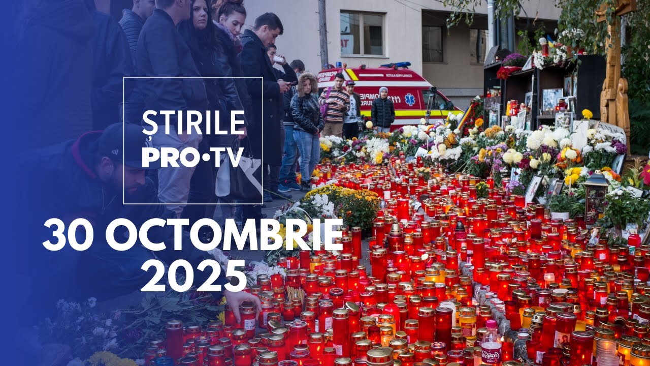 Știrile PRO TV - 30 Octombrie 2025 | 10 ani de la tragedia din Colectiv