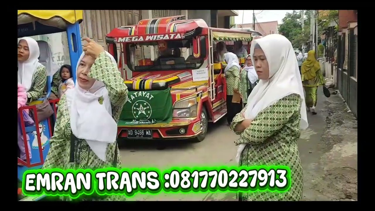 Fatayat dan muslimat desa kaligayam tegal