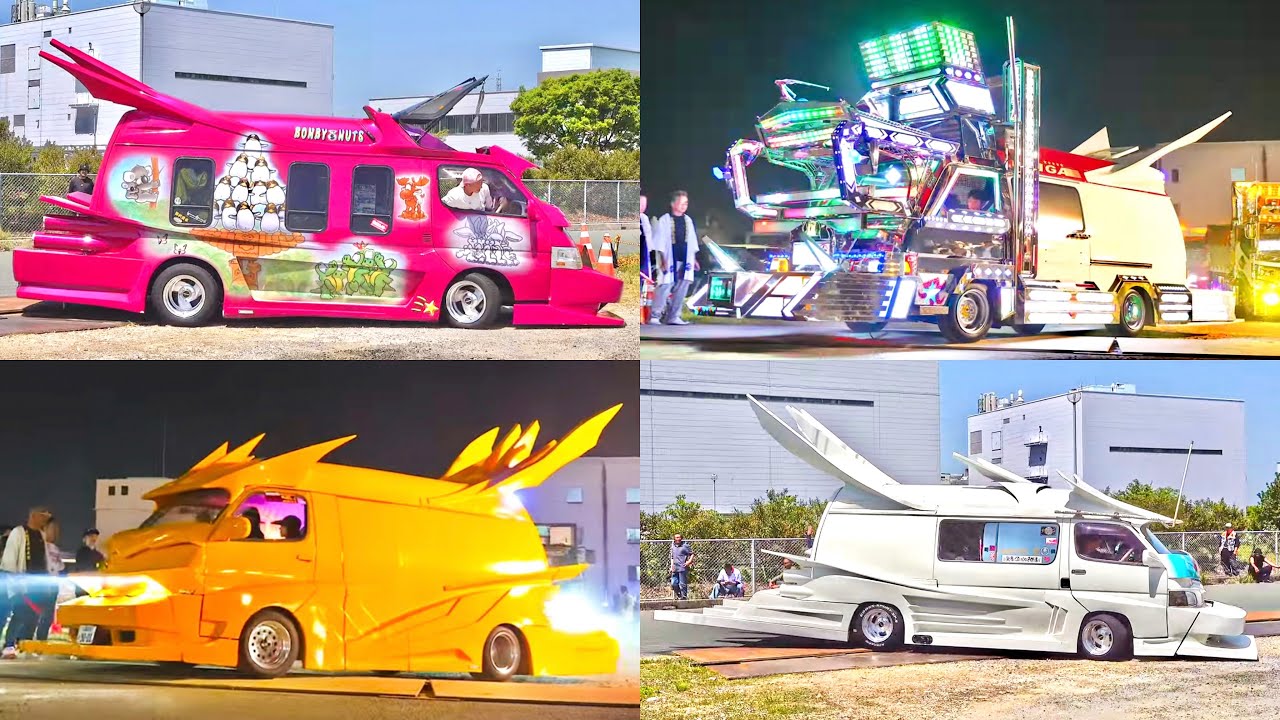 跳ね上がりエアロ‼️ド派手なバニングが登場✨