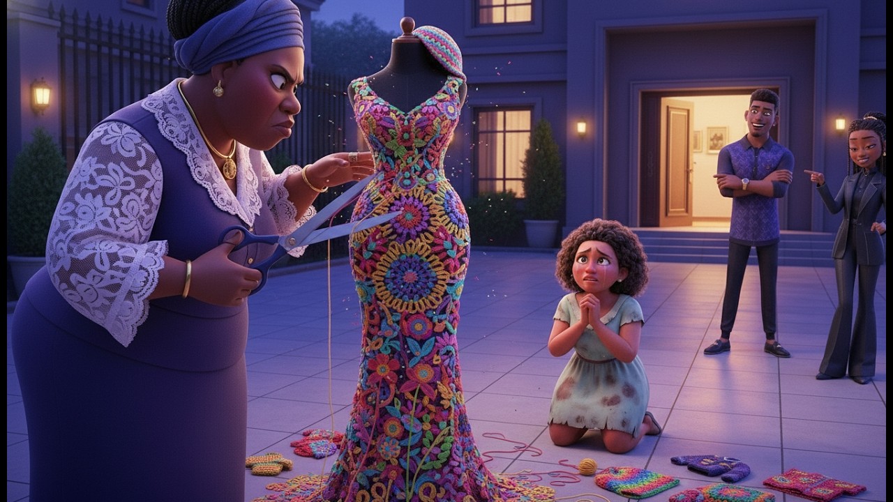 Her Wicked Aunty Tore Her Dress in Anger… But God Had the Final Say..#africanfolktales #story