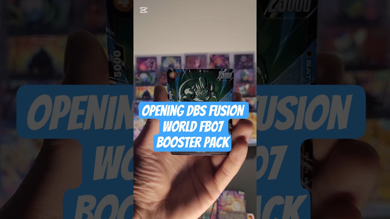 DBS Fusion World FB07 Opening 😎😎 #dragonball #tcg #dragonballsuper #tradingcards #dragonballz