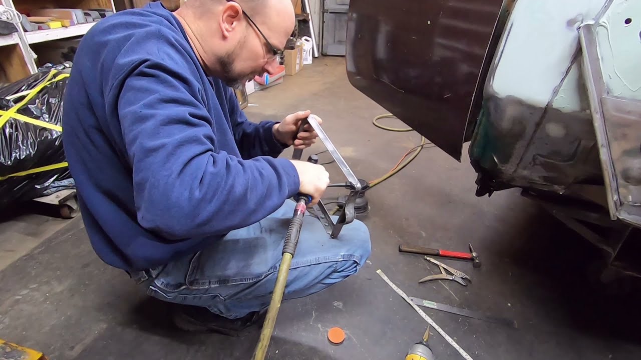 Custom battery box detail on 1955 & 1956 Chevy cars