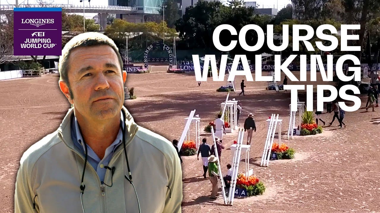 Course walking tips w/ Guilherme Jorge | Longines FEI Jumping World Cup™ NAL