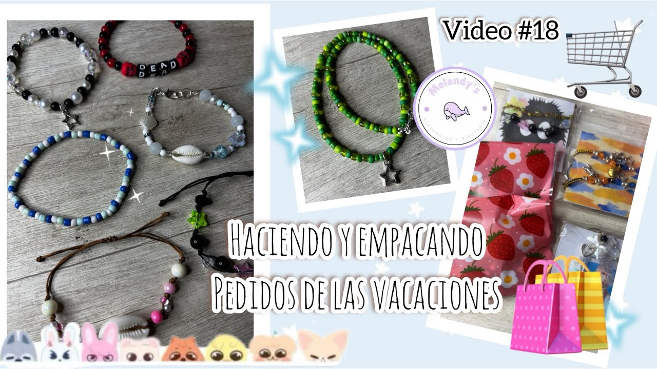Video 18. 🧵Haciendo y empacando pedidos ✨🛒🧾