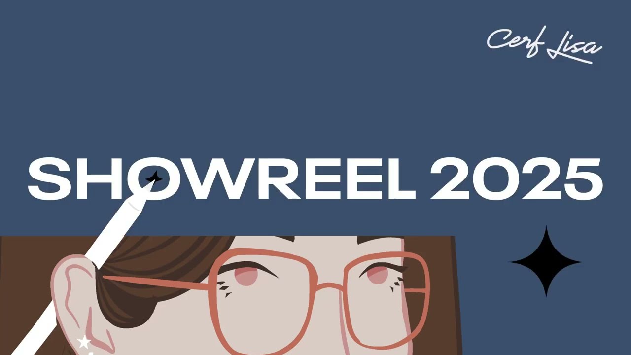 SHOWREEL 2025 - CERF LISA | Design graphique & communication visuelle