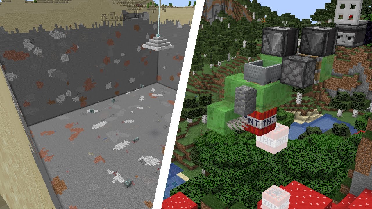 КАК СДЕЛАТЬ ДЮП-ТНТ (ФЛАЙ МАШИНУ) С ВОЗВРАТОМ АВТО-ШАХТА БЕЗ МОДОВ ЯМА КАРЬЕР  1.14 - 1.19.2