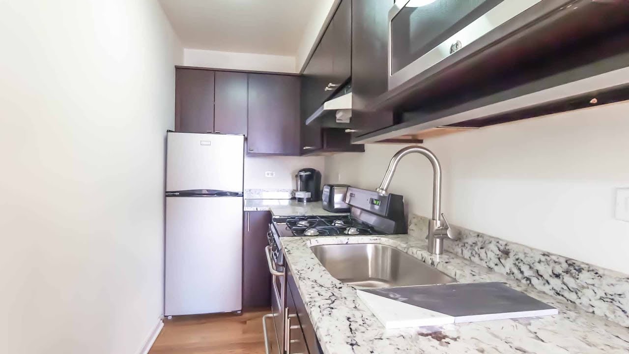 A spacious studio apartment in Lakeview East at Grace Shores