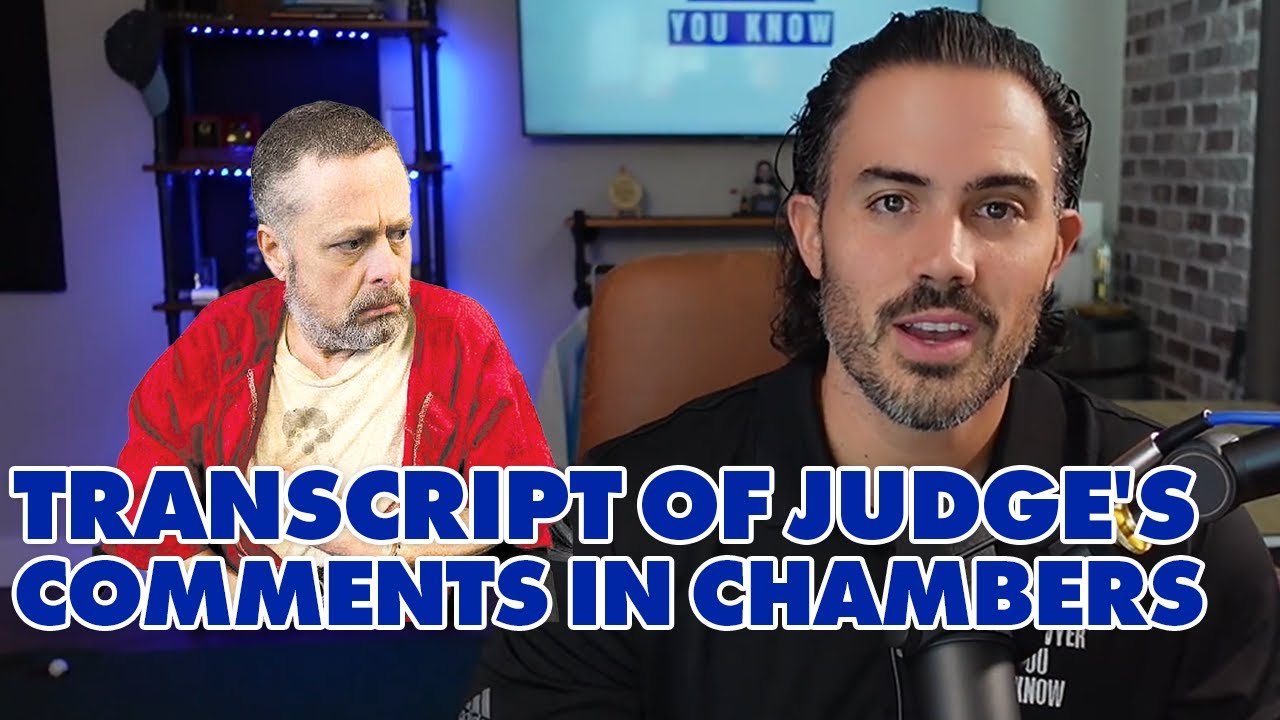 Lawyer Reacts: Delphi Transcript Of In Chambers Discussion Throwing Allen's Lawyers Off the Case