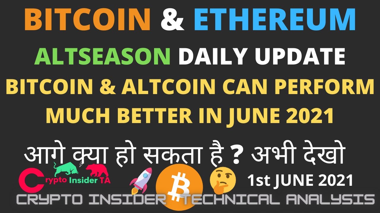 Bitcoin Ethereum Altcoin daily update- CryptoInsiderTA Hindi