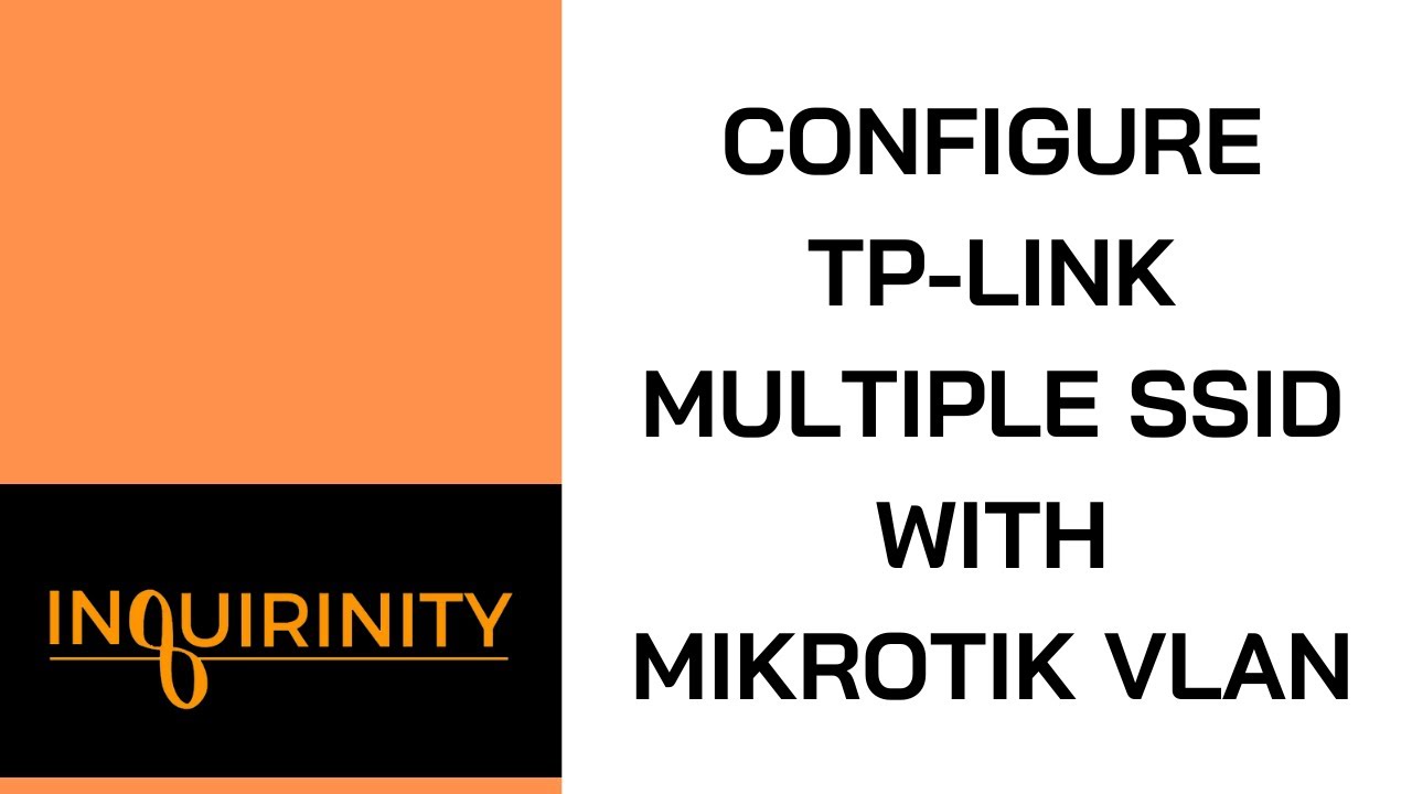 Настройка нескольких SSID TP-Link с помощью MikroTik VLAN