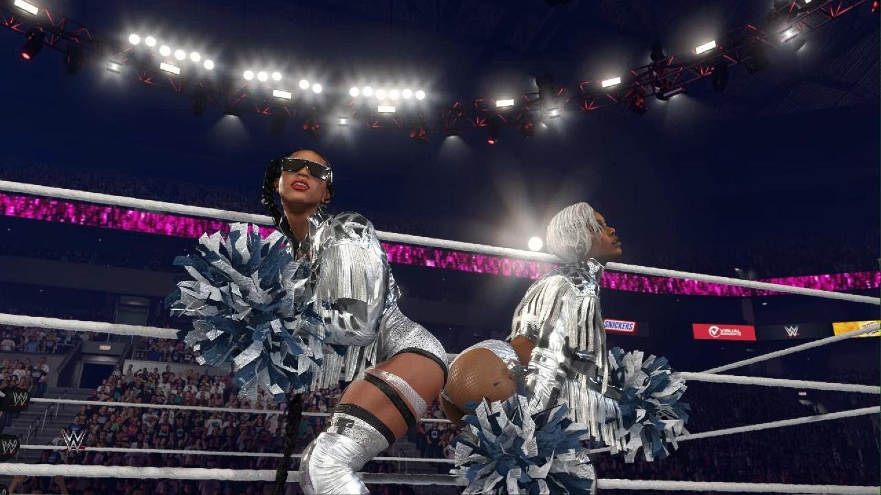 WWE 2K24: Jade Cargill & Bianca belair : funkadactyls Entrance