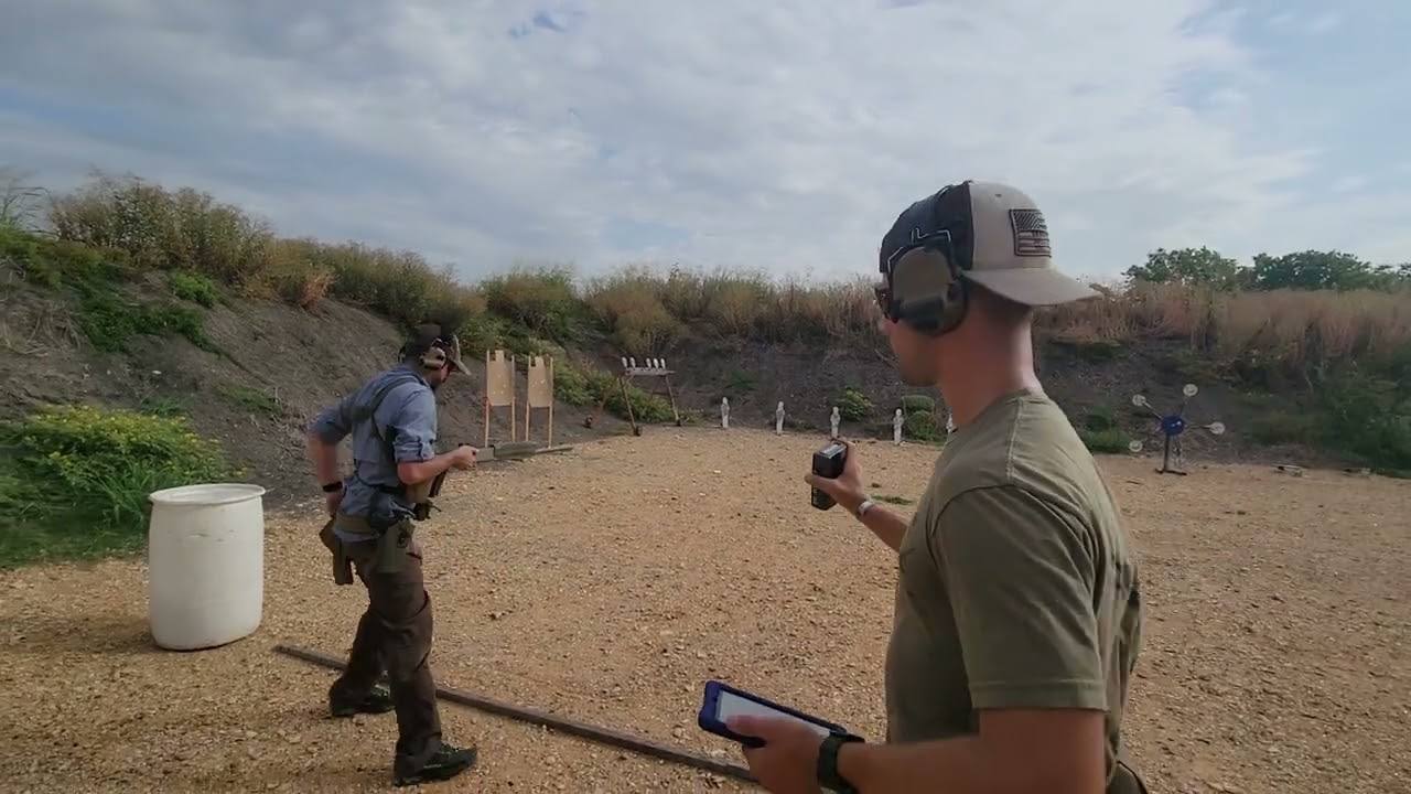 Temple Gun Club 1st 3 gun match!