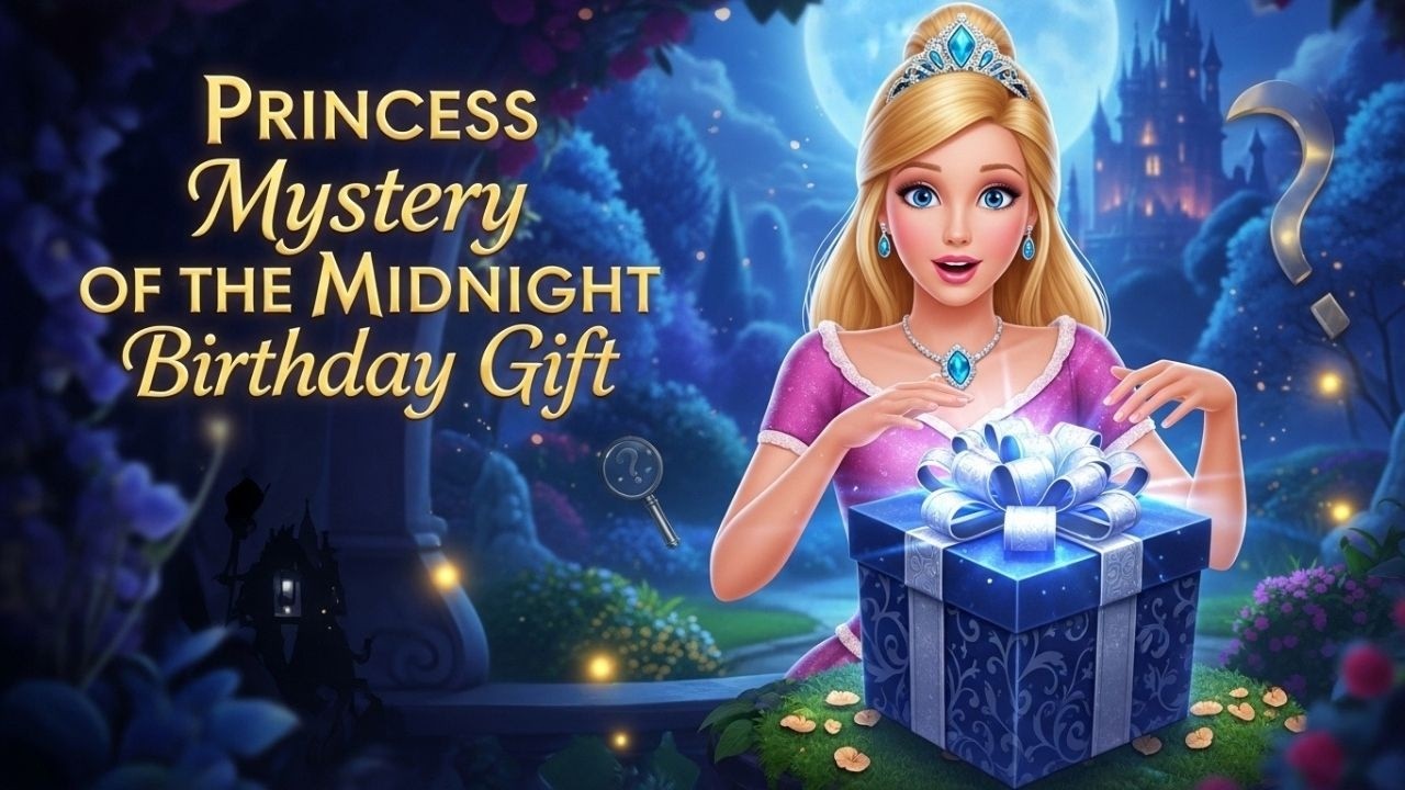 Princess Mystery of the Midnight Birthday Gift - Barbie Fairy Stories for kids #barbiestory